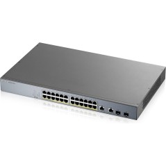 Zyxel GS1350-26HP 24-Port Gigabit PoE Switch - High-Performance Networking Solution for Your Business Needs!